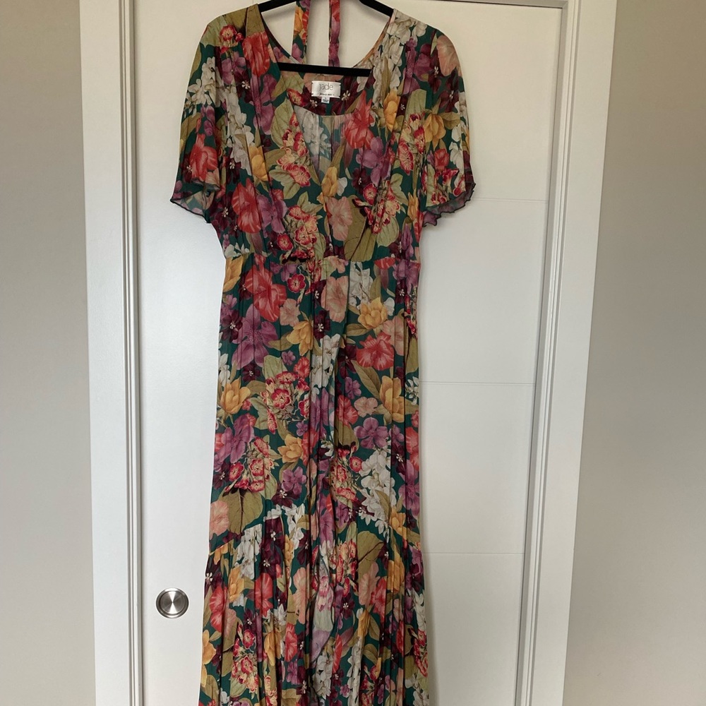 Johnny Was Jade beautiful silk dress great for all occasions